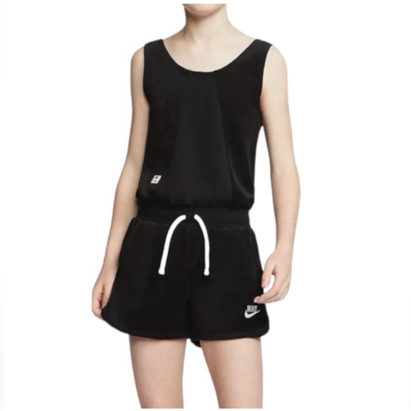Nike Heritage NSW Youth Girls Terry Cloth Romper - Picture 3 of 11